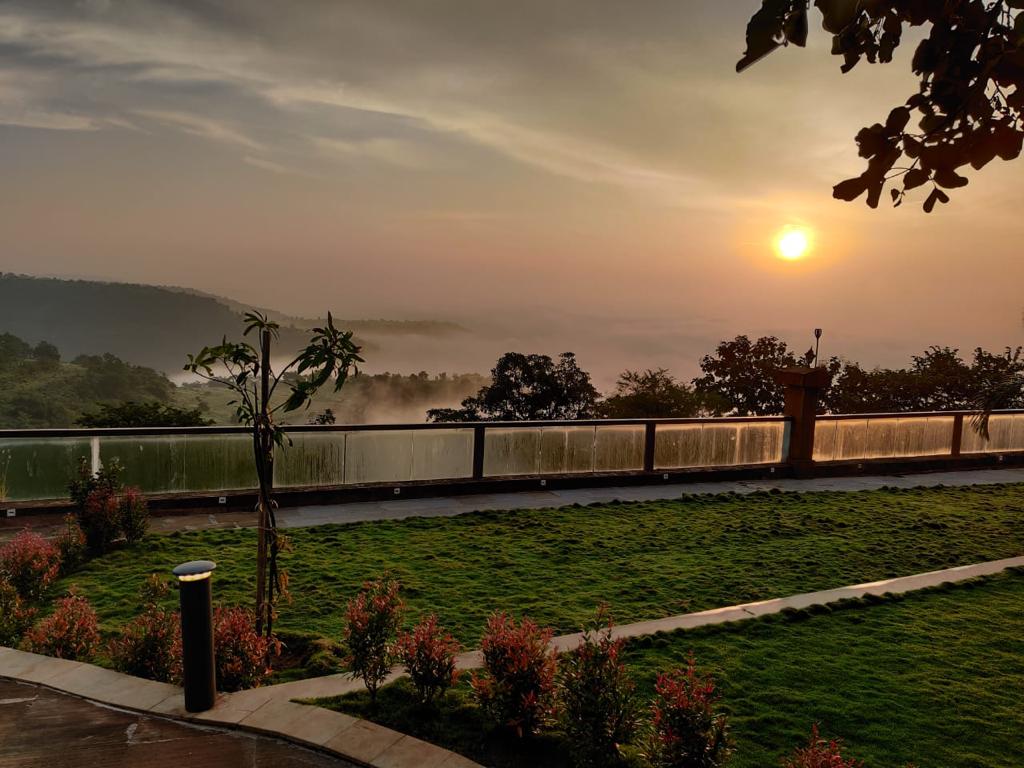 Party Lawn Night View